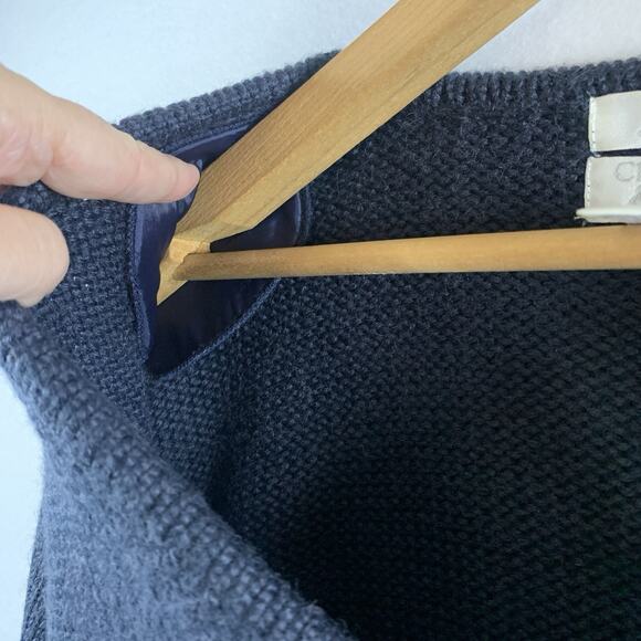 Vintage Womens Hand Embroidered Cardigan Sweater Sz L Cottage Nordic Cabin Folk - Picture 10 of 12